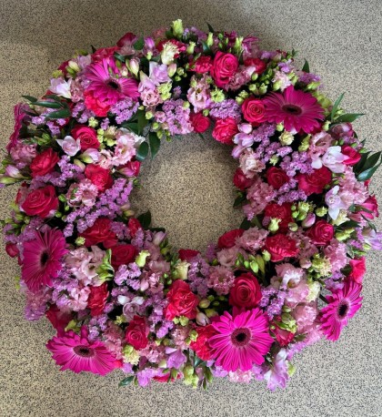 Pink Wreath